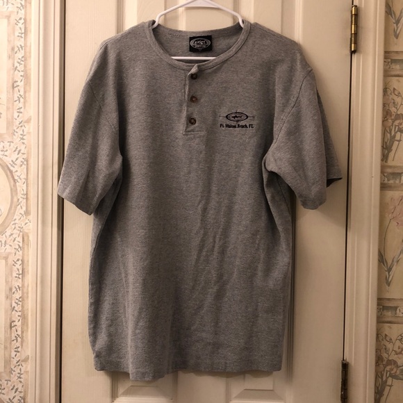 Mens short sleeve shirt size large with FT WALTON BEACH, FL on the pocket. NWOT - Picture 1 of 4
